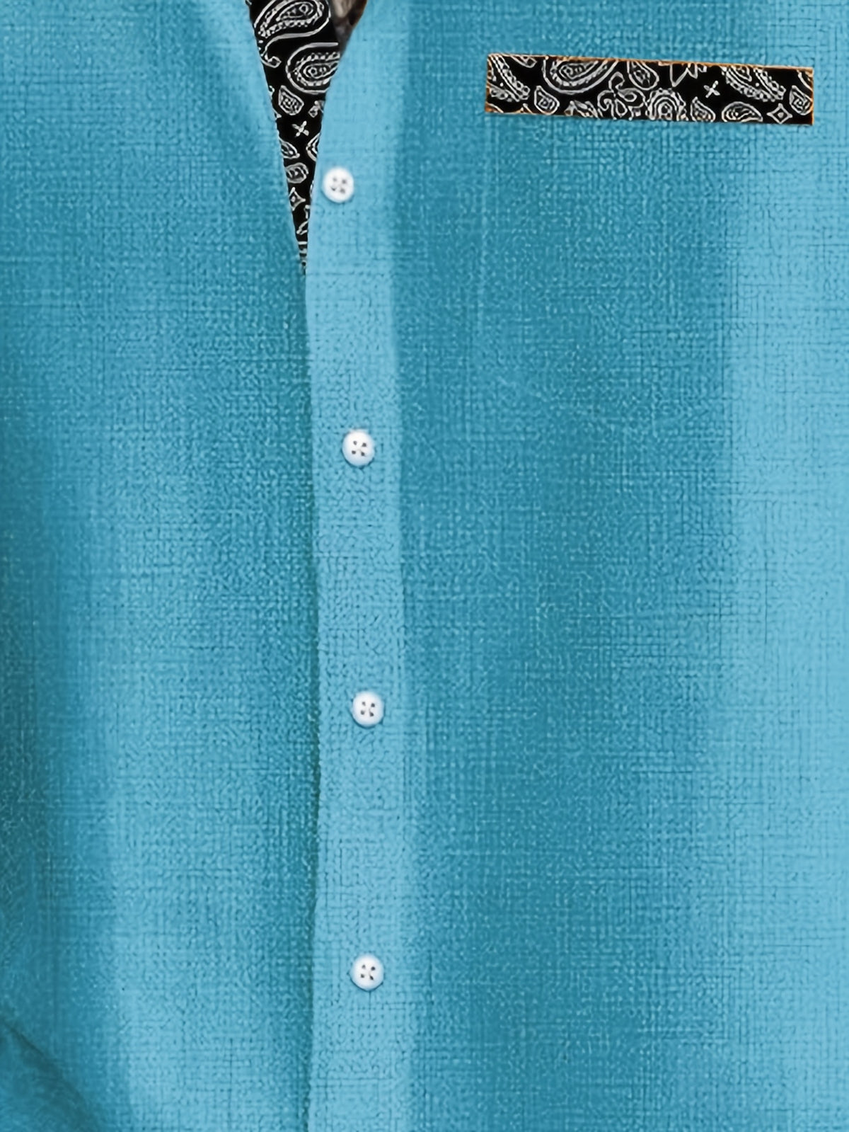 Vintage Cashew Floral Print Men'S Plus Size Lightweight Button-Up Vacation Hawaiian Shirt