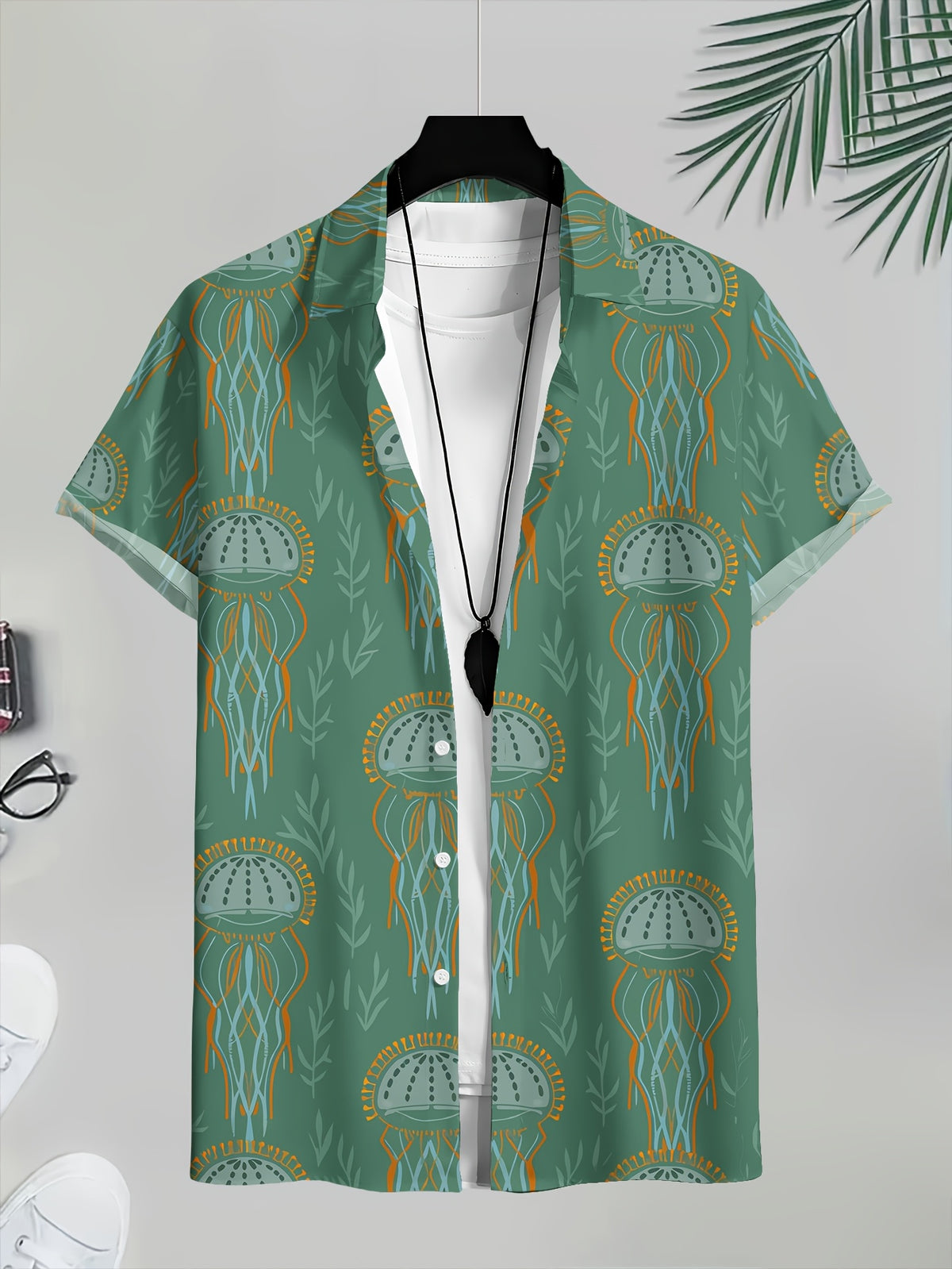 New Men'S Casual Shirt, Loose All-Match Machine Washable, Daily Leisure Sports Outdoor Vacation Wear