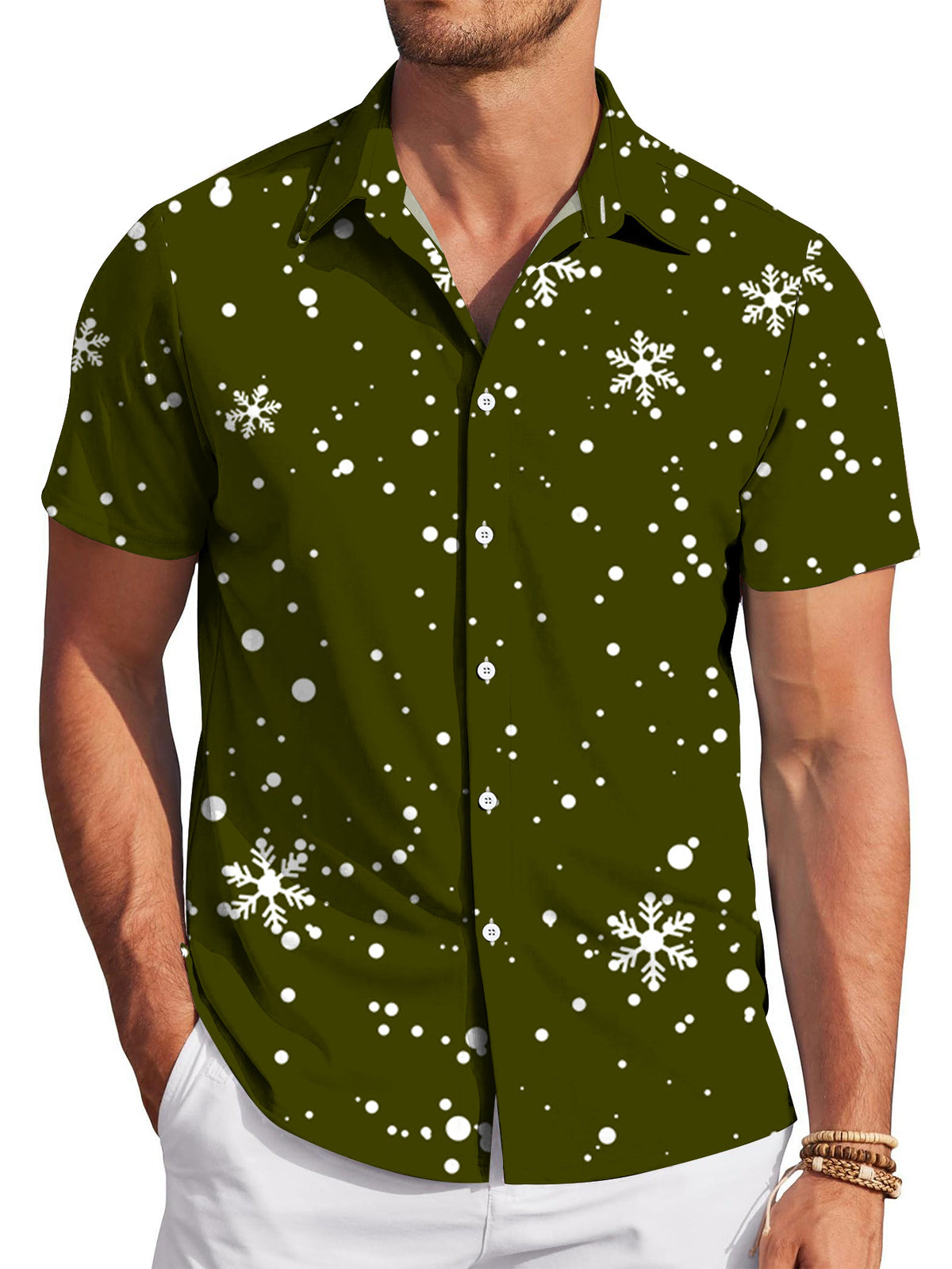 New Men's Casual Shirt, Loose-fitting and Versatile, Machine Washable, Suitable for Daily Casual Wear, Sports, Outdoor Activities, and Vacations
