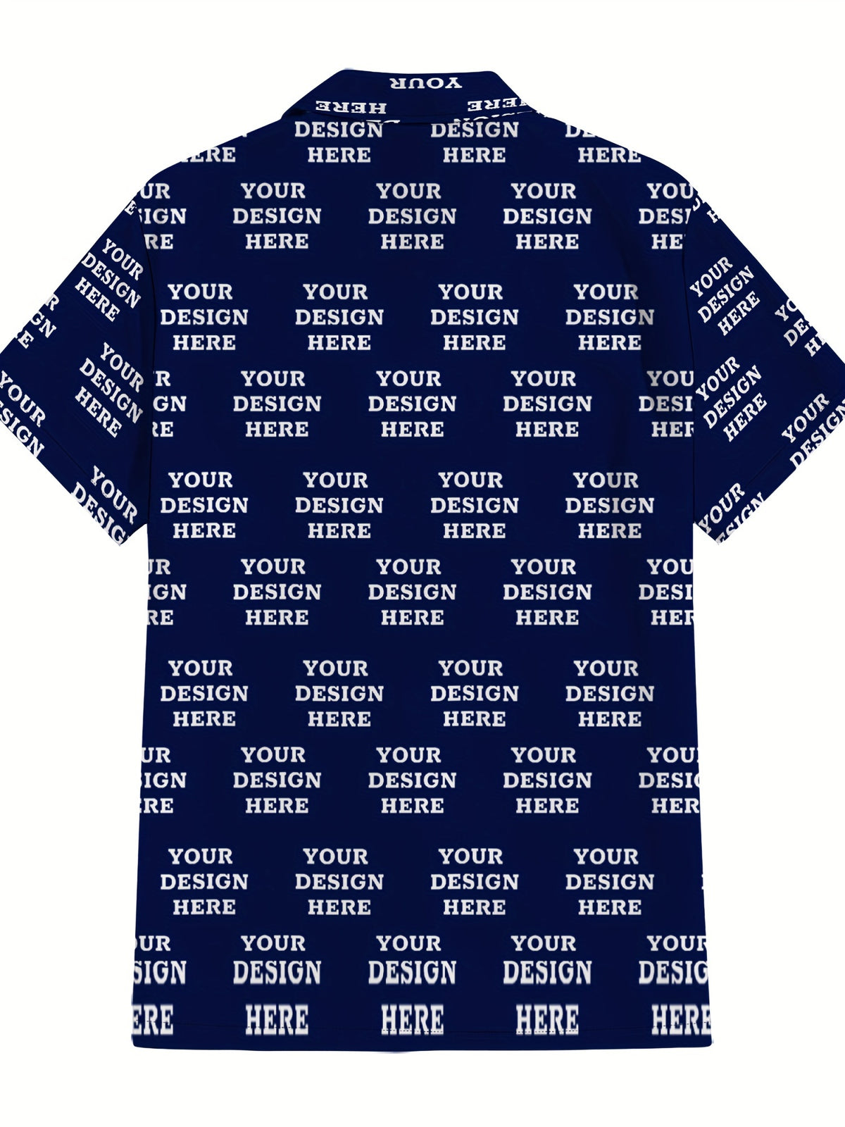 Jiao Jia+ Custom Product - Custom CUSTOM Summer Personalized Cartoon Print Ocean Animal Casual Shirt