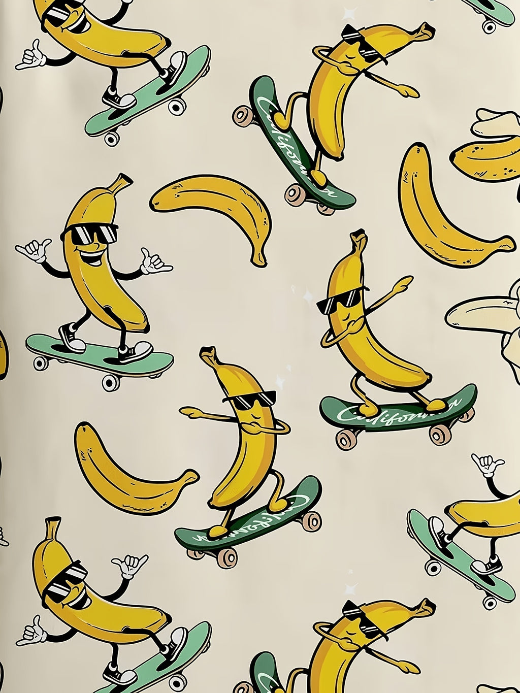 Men's Spring/summer Printed Shirts, Suitable for Casual Outings, Vacations, and Campus Style