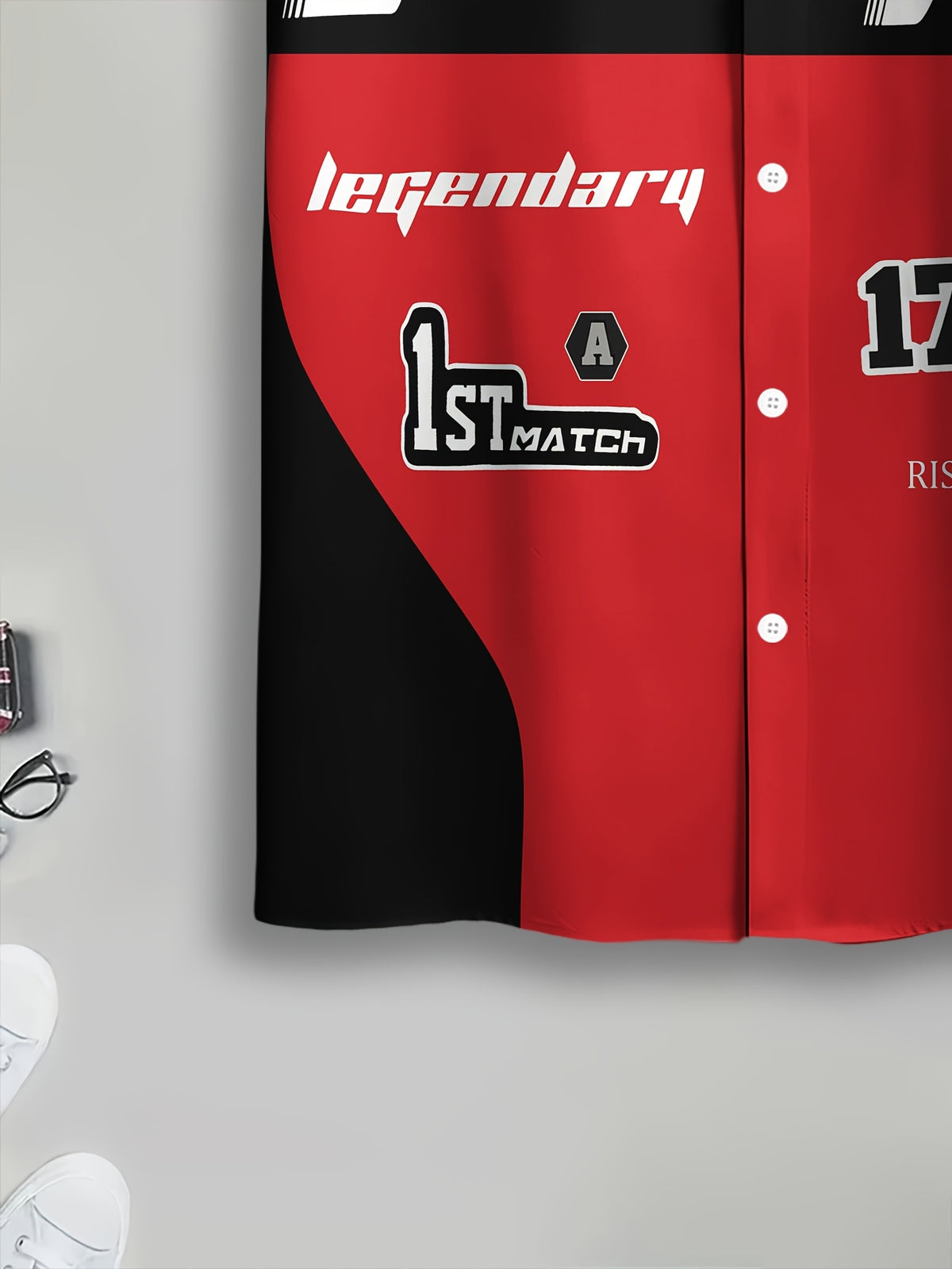 Racing-Style Men'S Casual Shirt Print, Multiple Color Options, Speed Racing Legend Text And Logo Design, Bold Summer Graphics, Fast Speed And Winning Glory Pattern