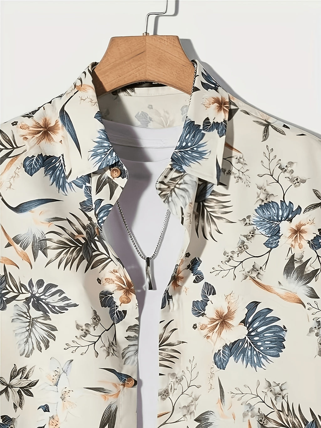 Men's Spring/summer Printed Shirts, Suitable for Casual Outings, Vacations, and Campus Style