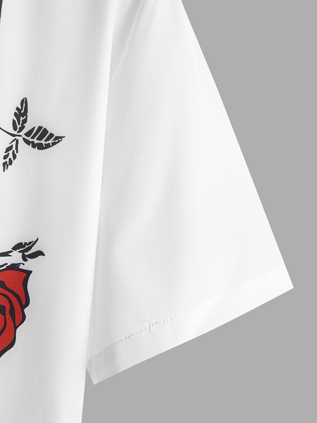 The New 2026 Rose Print Short-Sleeve Shirt Is The Perfect Gift for The Holidays