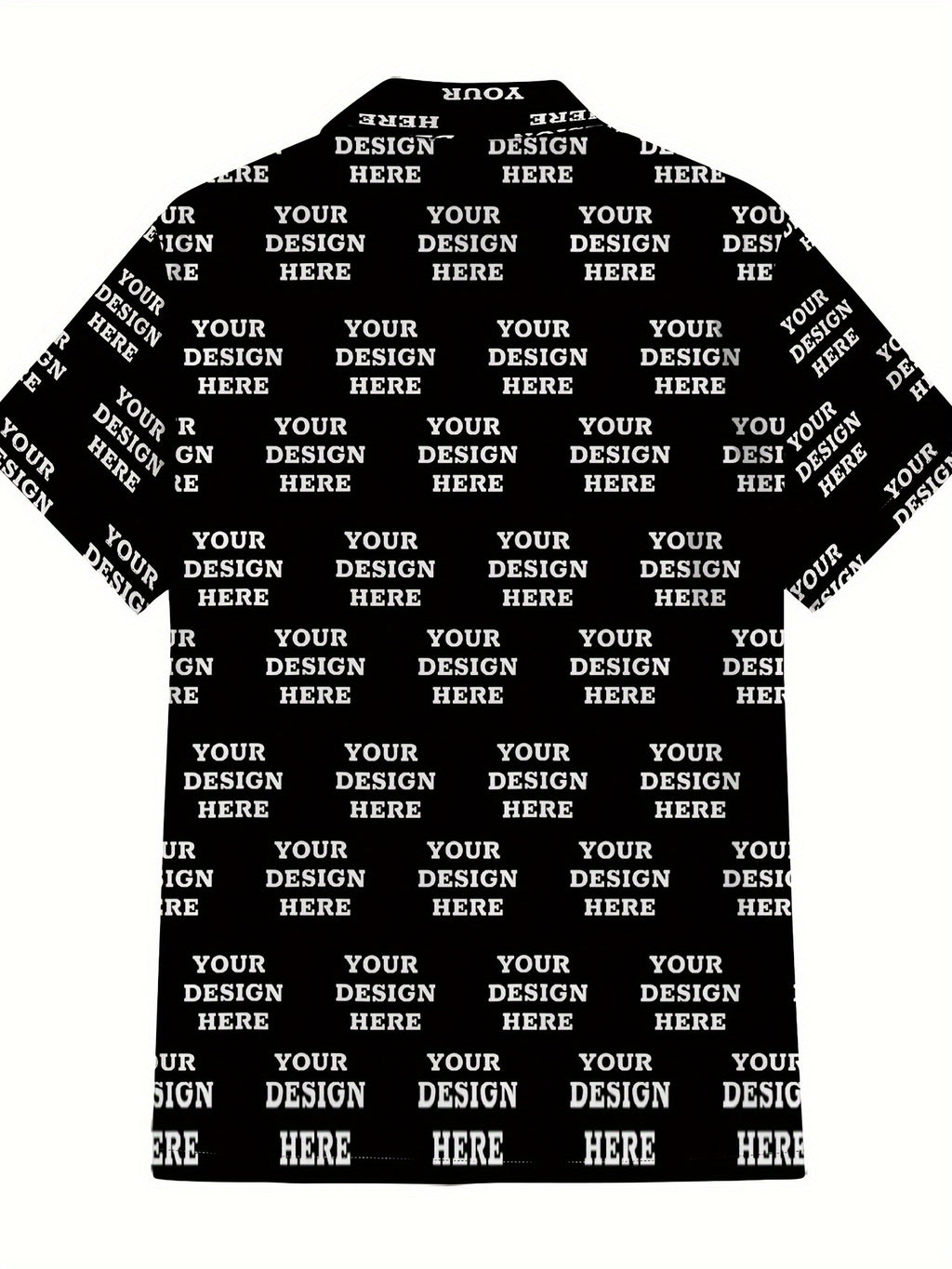 Jiao Jia+ Custom Product - Custom CUSTOM Summer Personalized Cartoon Print Ocean Animal Casual Shirt