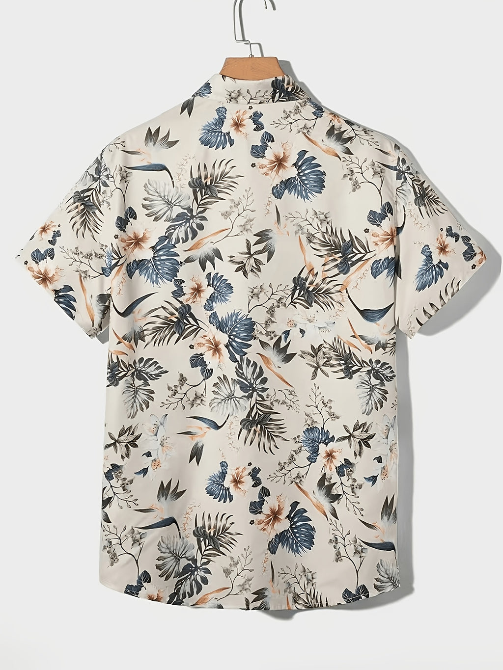 Men's Spring/summer Printed Shirts, Suitable for Casual Outings, Vacations, and Campus Style