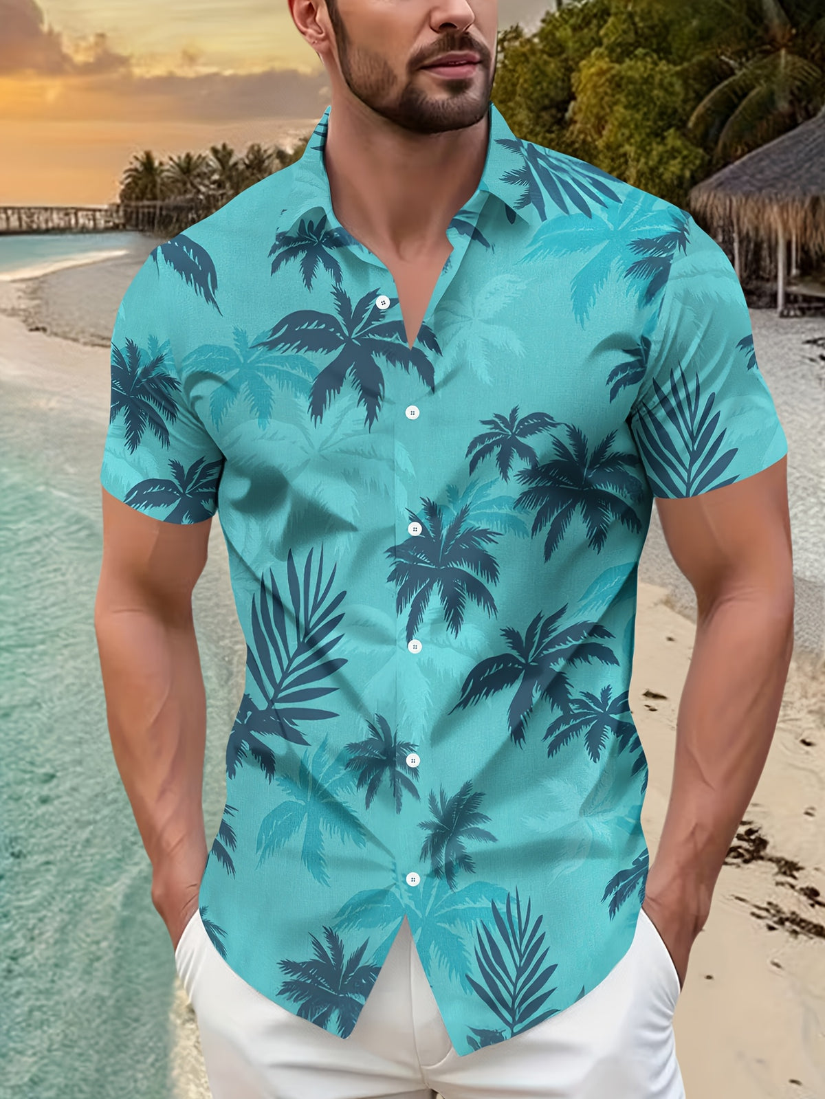New Men'S Short Sleeve Shirt, Suitable for Daily Commute, Casual Outings, Dates, Friend Gatherings, And Shopping, Easily Mastering All Scenarios for Summer Dressing