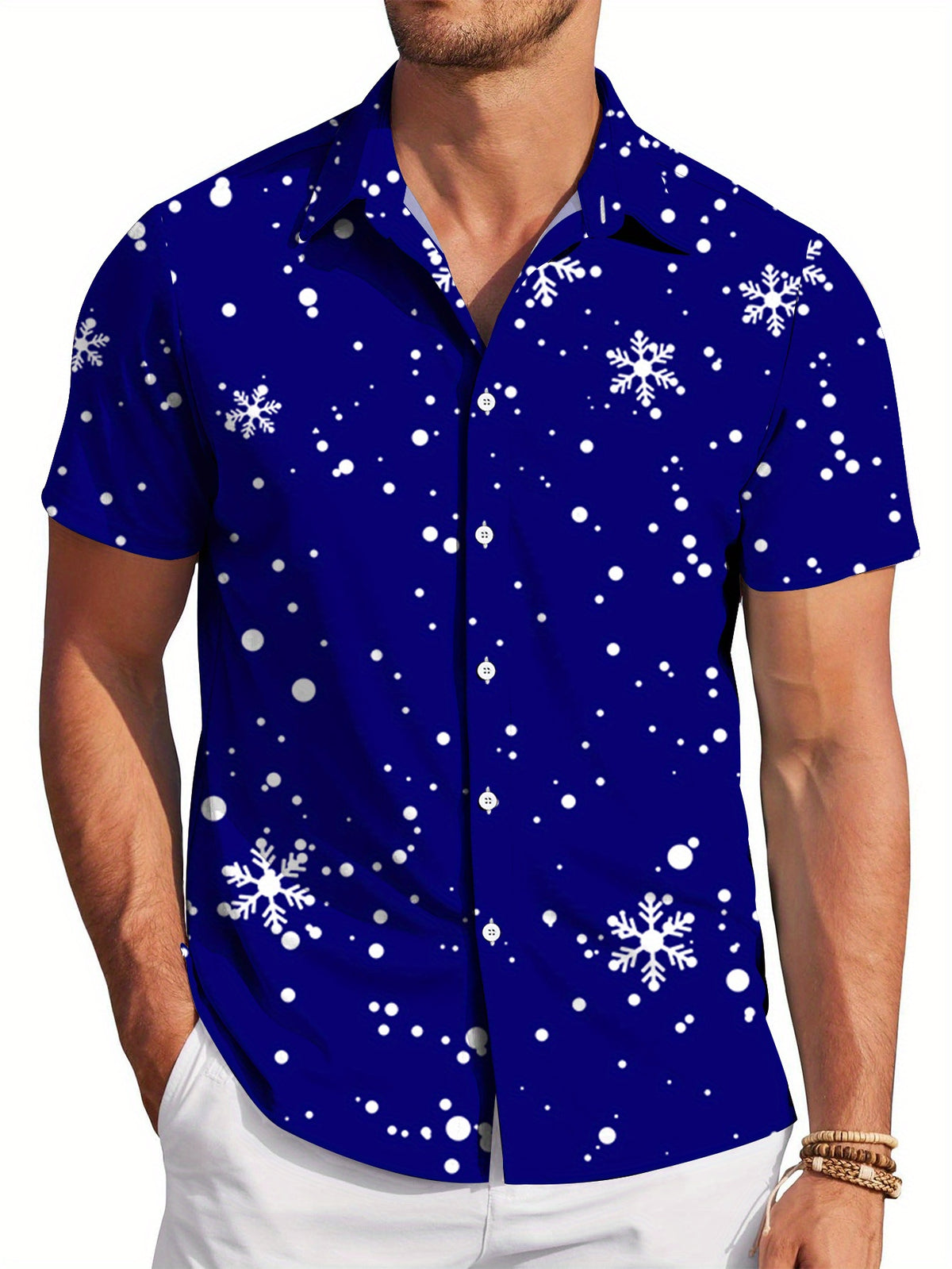New Men's Casual Shirt, Loose-fitting and Versatile, Machine Washable, Suitable for Daily Casual Wear, Sports, Outdoor Activities, and Vacations