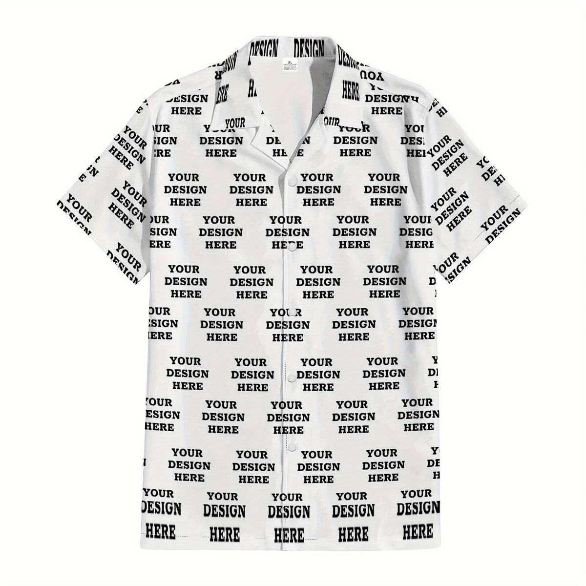 Jiao Jia+ Custom Product - Custom CUSTOM Summer Personalized Cartoon Print Ocean Animal Casual Shirt