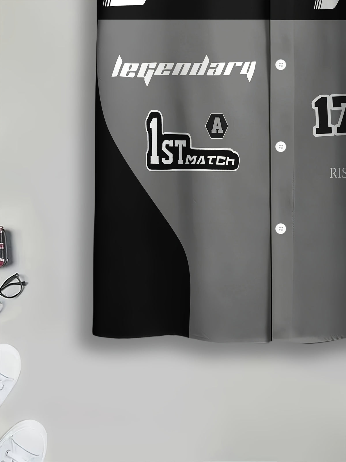 Racing-Style Men'S Casual Shirt Print, Multiple Color Options, Speed Racing Legend Text And Logo Design, Bold Summer Graphics, Fast Speed And Winning Glory Pattern
