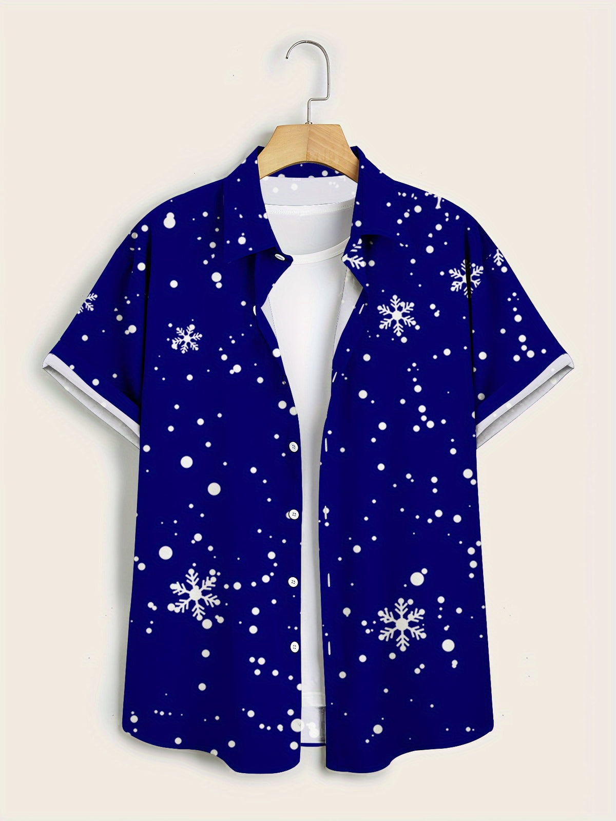 New Men's Casual Shirt, Loose-fitting and Versatile, Machine Washable, Suitable for Daily Casual Wear, Sports, Outdoor Activities, and Vacations