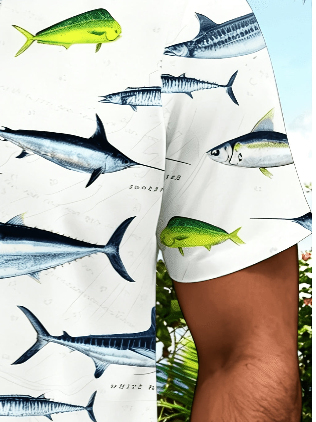 New Men's Fashion Lapel Pattern Shirt - Perfect for Daily Commutes, Casual Outings, Dates, Friend Gatherings, and Shopping. Easily Versatile for All Summer-wear Scenarios