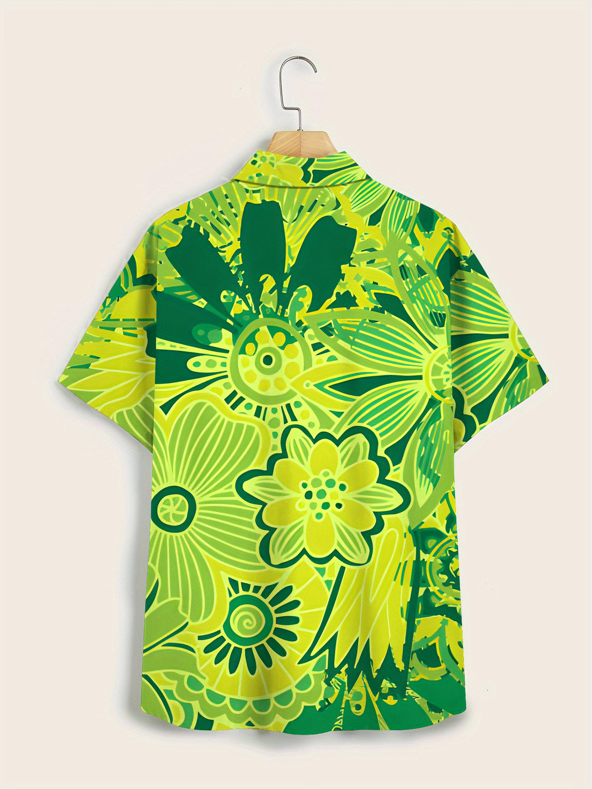 Men'S Casual Shirt, Comfortable Short Sleeve Top, Summer Vacation Shirt, Casual Party Wear And Summer Outdoor Activities