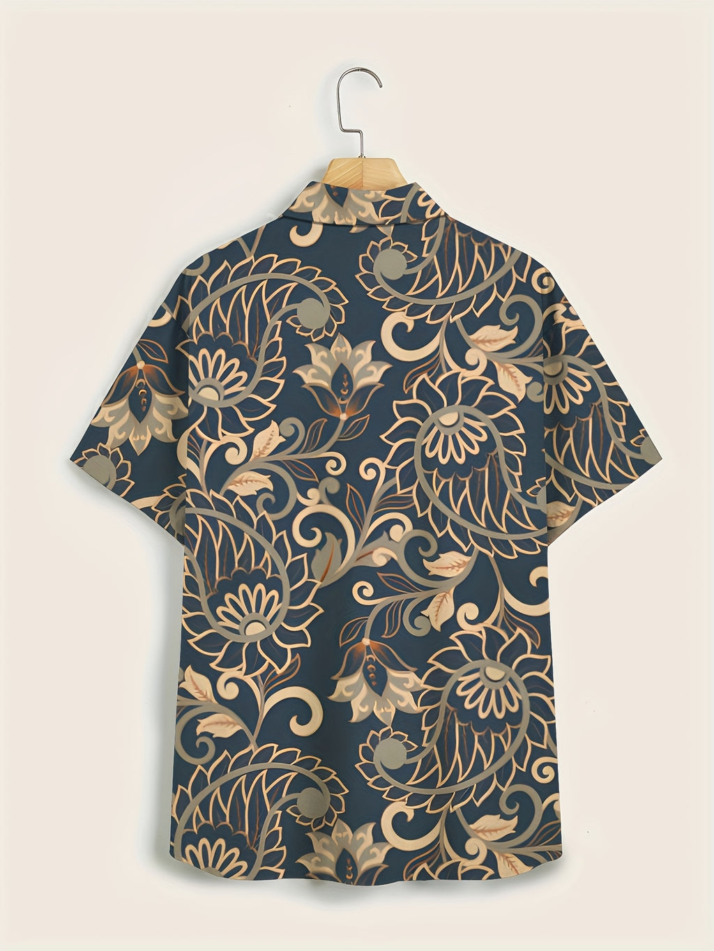 Men's Spring and Summer Casual Comfortable Digital Print, Suitable for Casual Outings, Vacations, and Campus Style