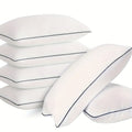 [Breathable] 2/4pcs Luxury Cooling Bed Pillows - Soft Down Alternative Fill for Back, Stomach Or Side Sleepers - Hotel Quality, Breathable And Machine Washable for A Restful Night's Sleep, Great Gift