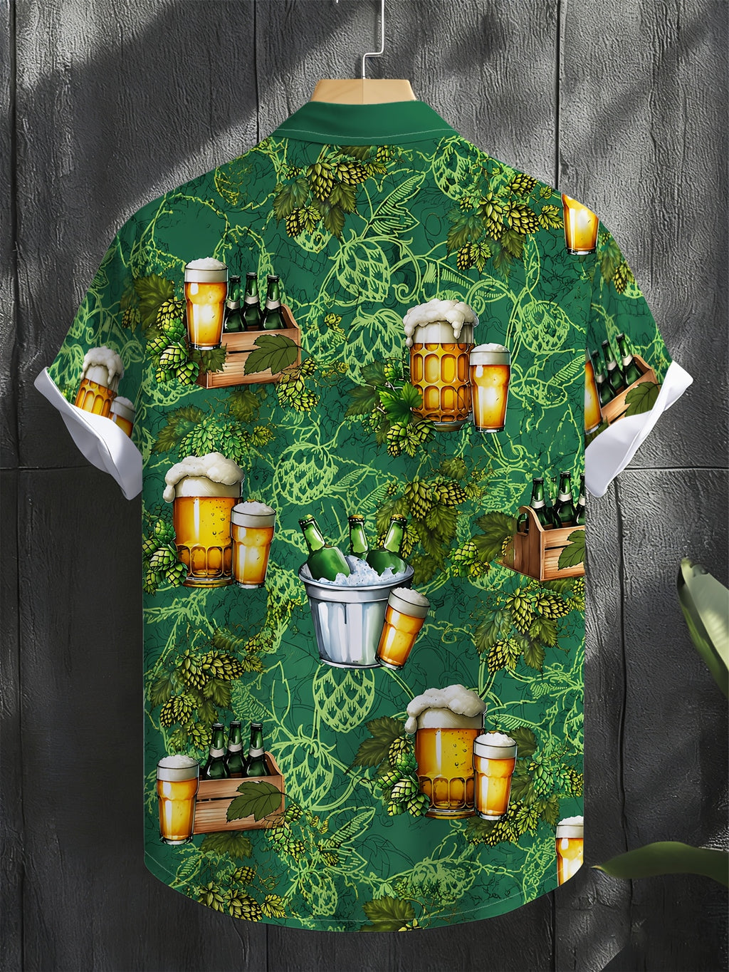 Men'S Casual Shirt, Comfortable Short Sleeve Top, Summer Vacation Shirt, Casual Party Wear And Summer Outdoor Activities