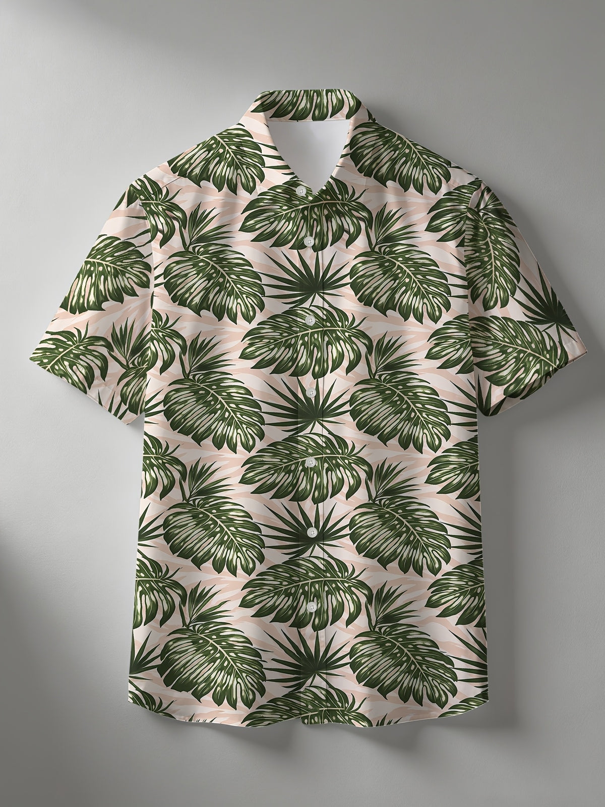New Summer Short Sleeve Shirt, Men'S, Hawaiian Style, Youthful Beach Casual, Men'S Top Suitable for Daily Commute, Casual Outing, Dates, Friend Gatherings, Shopping, Easily Mastering All-Scene Summer Dressing Needs