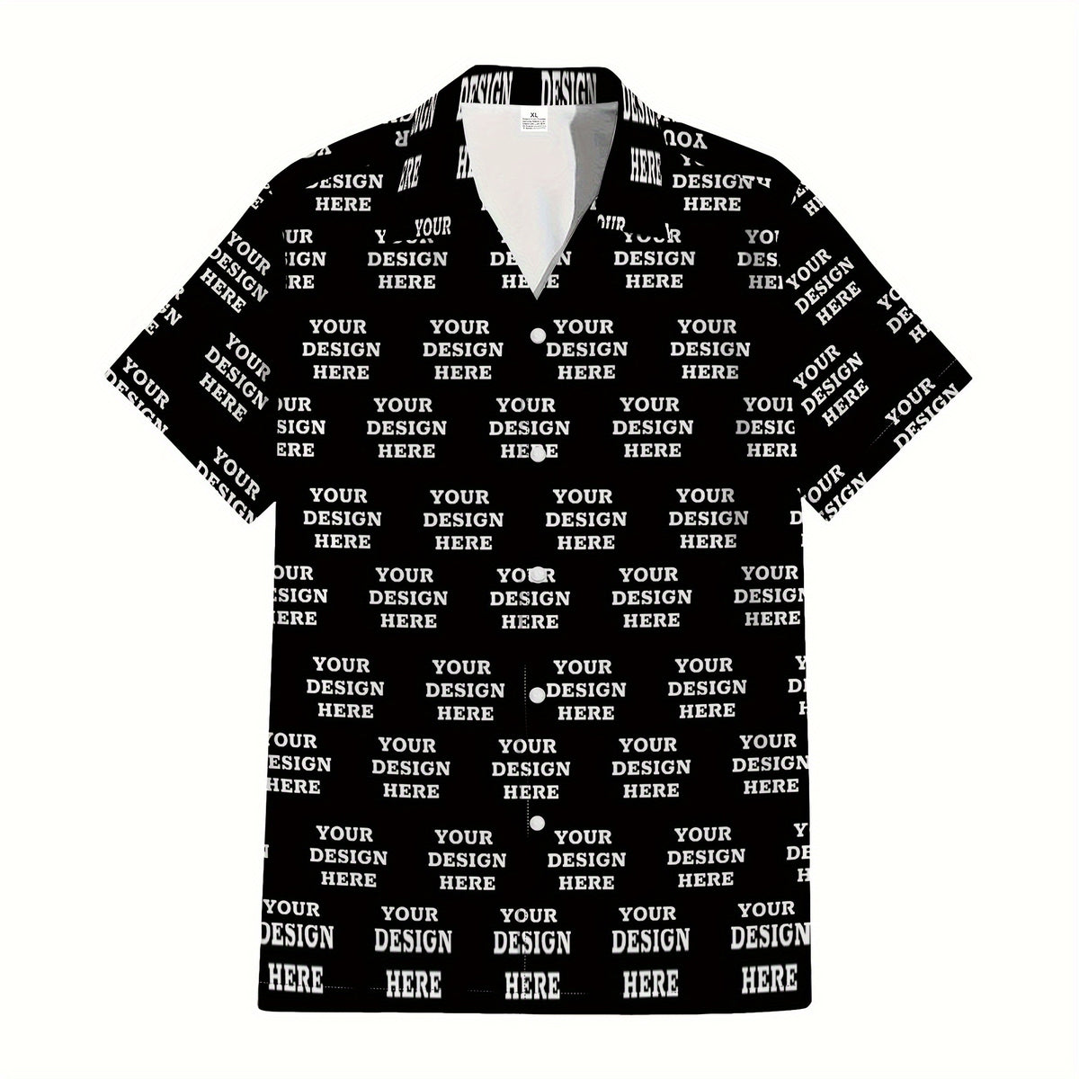 Jiao Jia+ Custom Product - Custom CUSTOM Summer Personalized Cartoon Print Ocean Animal Casual Shirt
