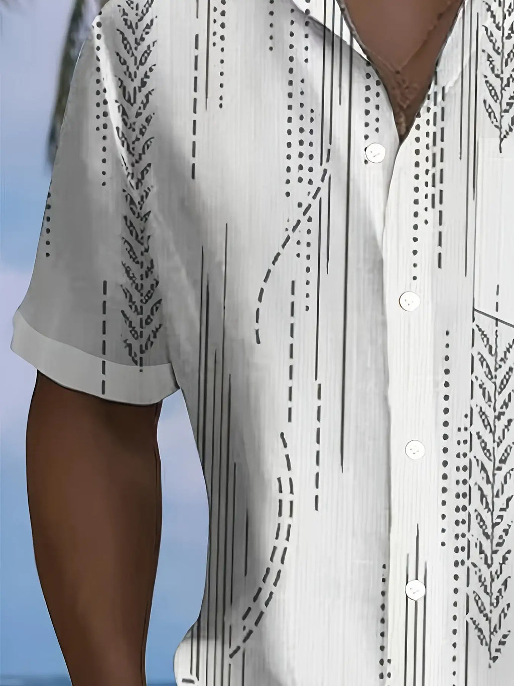 Cross-Border Men'S Plus-Size Shirt 063