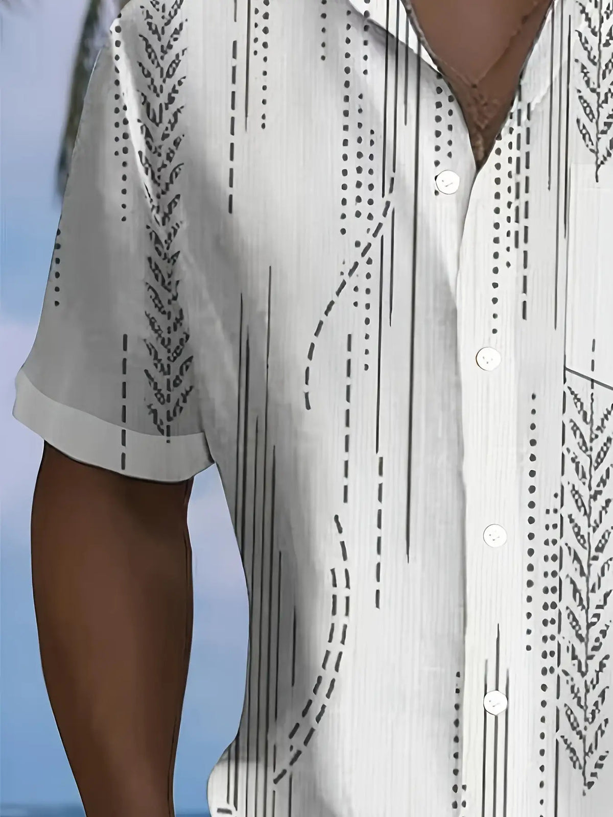 Cross-Border Men'S Plus-Size Shirt 063