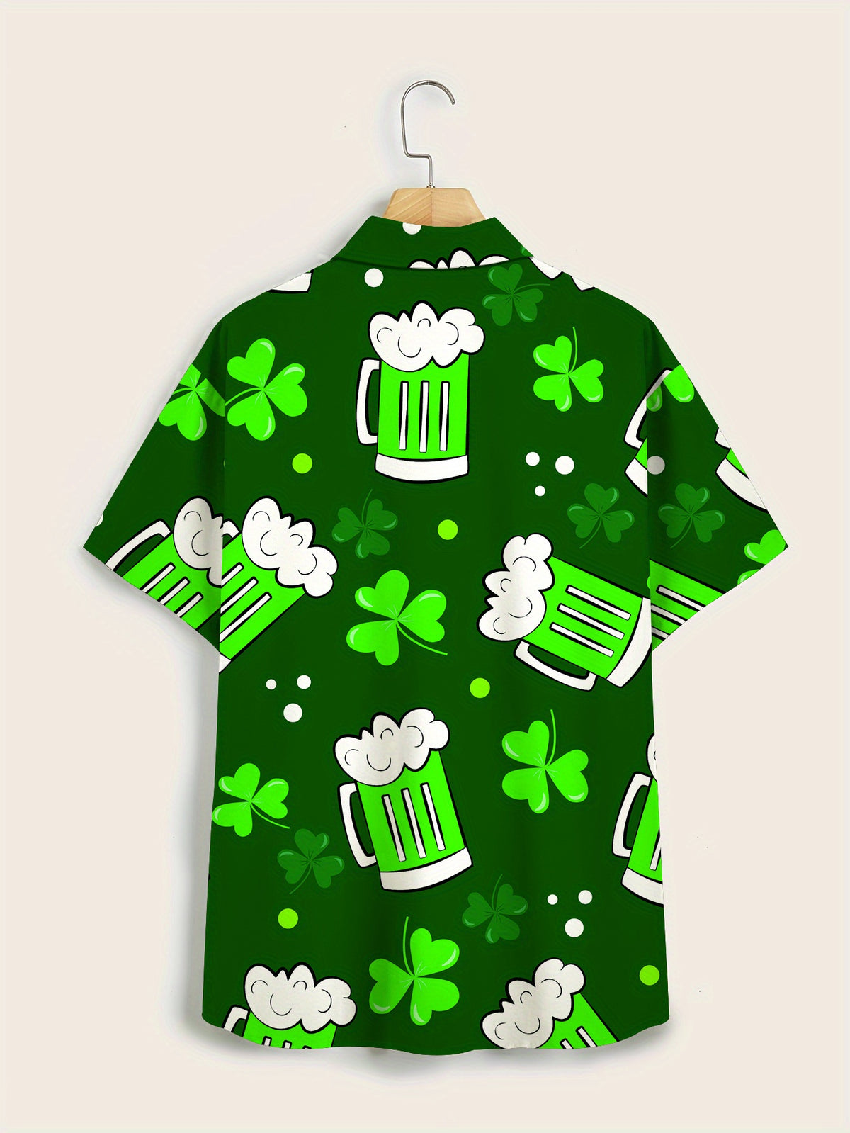 Short-sleeve European and American Fashion Shirt, Suitable for Outdoor Activities, Daily Commuting, Beach Vacations, and Office Wear