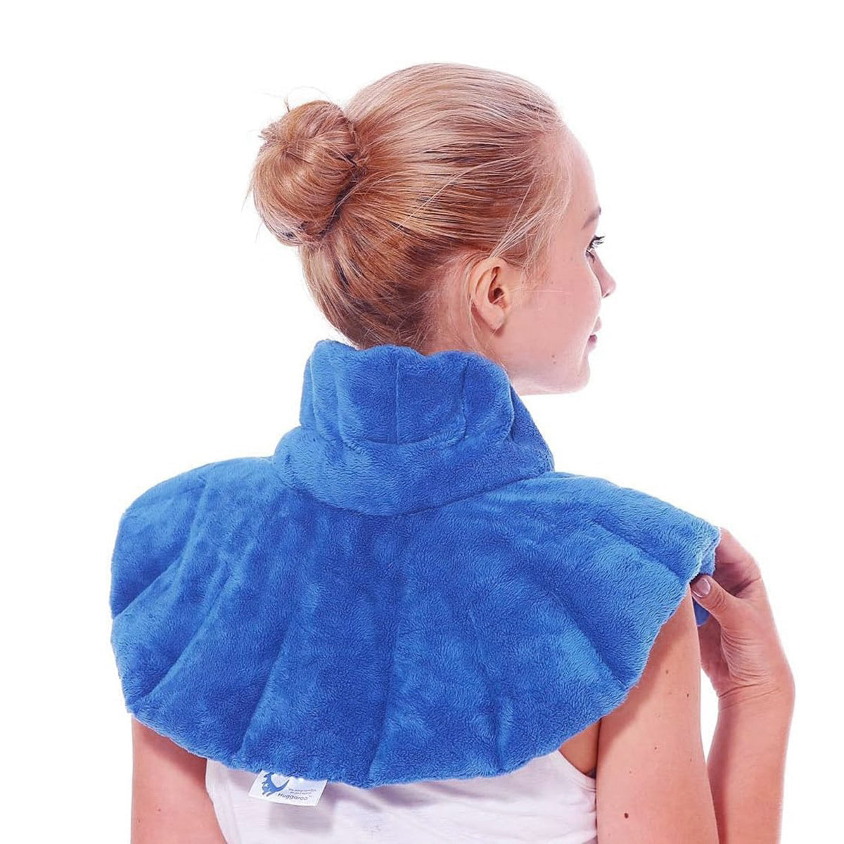 Neck Heating Pad Microwavable, 3 Colour Shoulder Heating Pads, Neck Warmer Neck Wrap Microwavable With Moist Heat, Blue, Purple, Grey