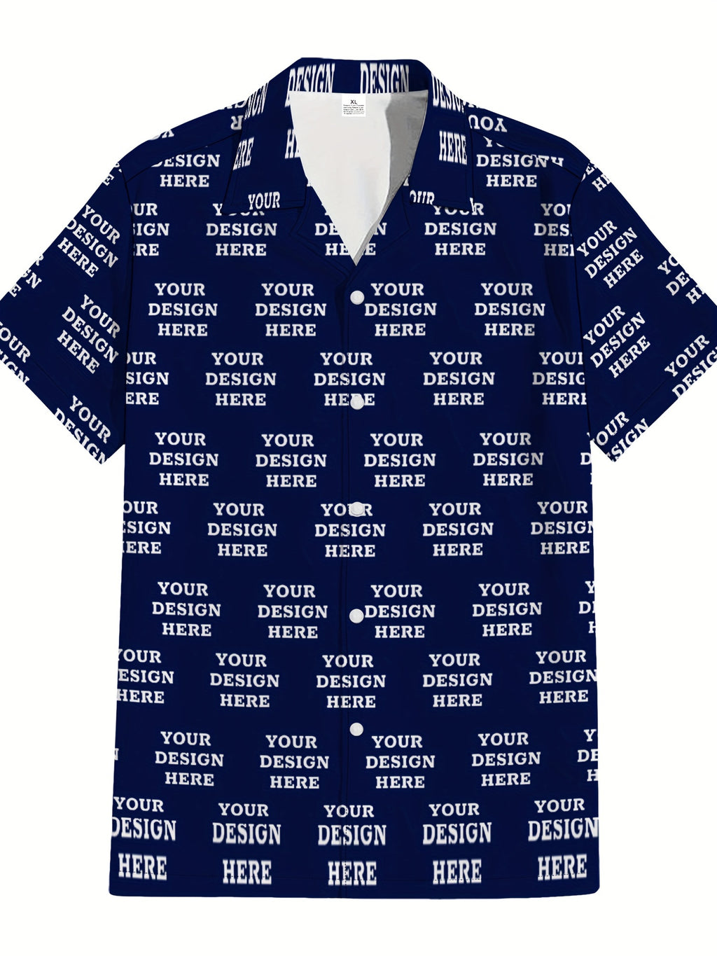 Jiao Jia+ Custom Product - Custom CUSTOM Summer Personalized Cartoon Print Ocean Animal Casual Shirt