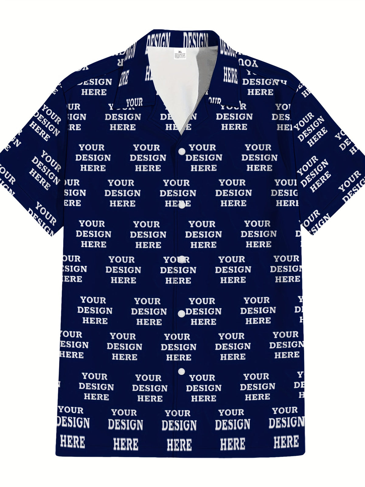 Jiao Jia+ Custom Product - Custom CUSTOM Summer Personalized Cartoon Print Ocean Animal Casual Shirt