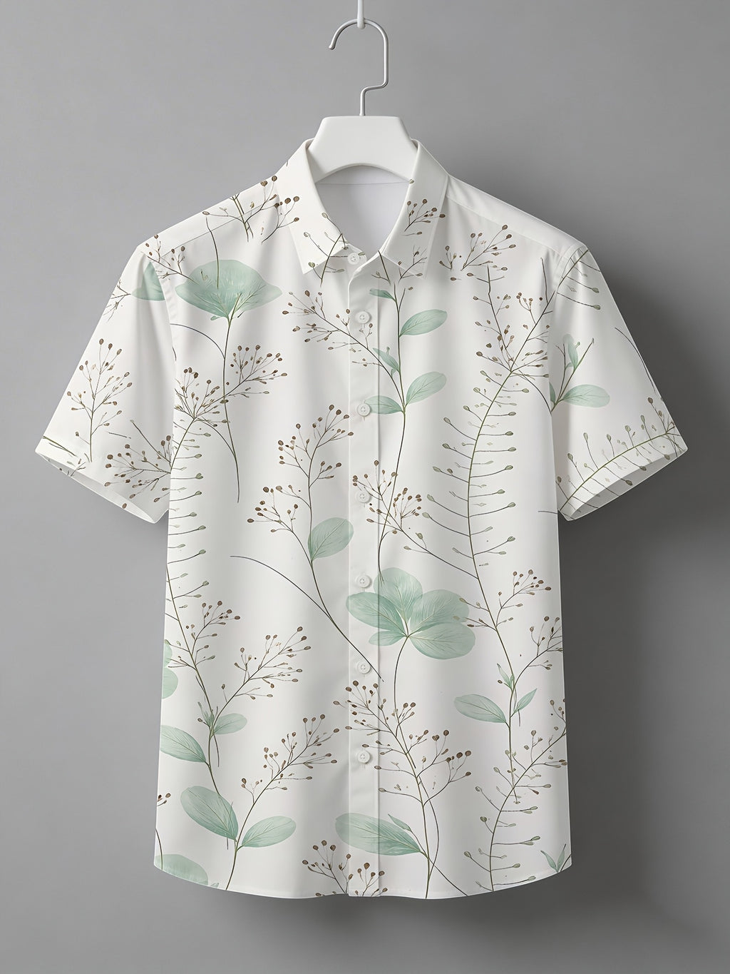 Hawaiian Style Short-Sleeve Shirt, New Summer Collection for Men, Youthful and Fashionable Casual Wear, Cool Design Top