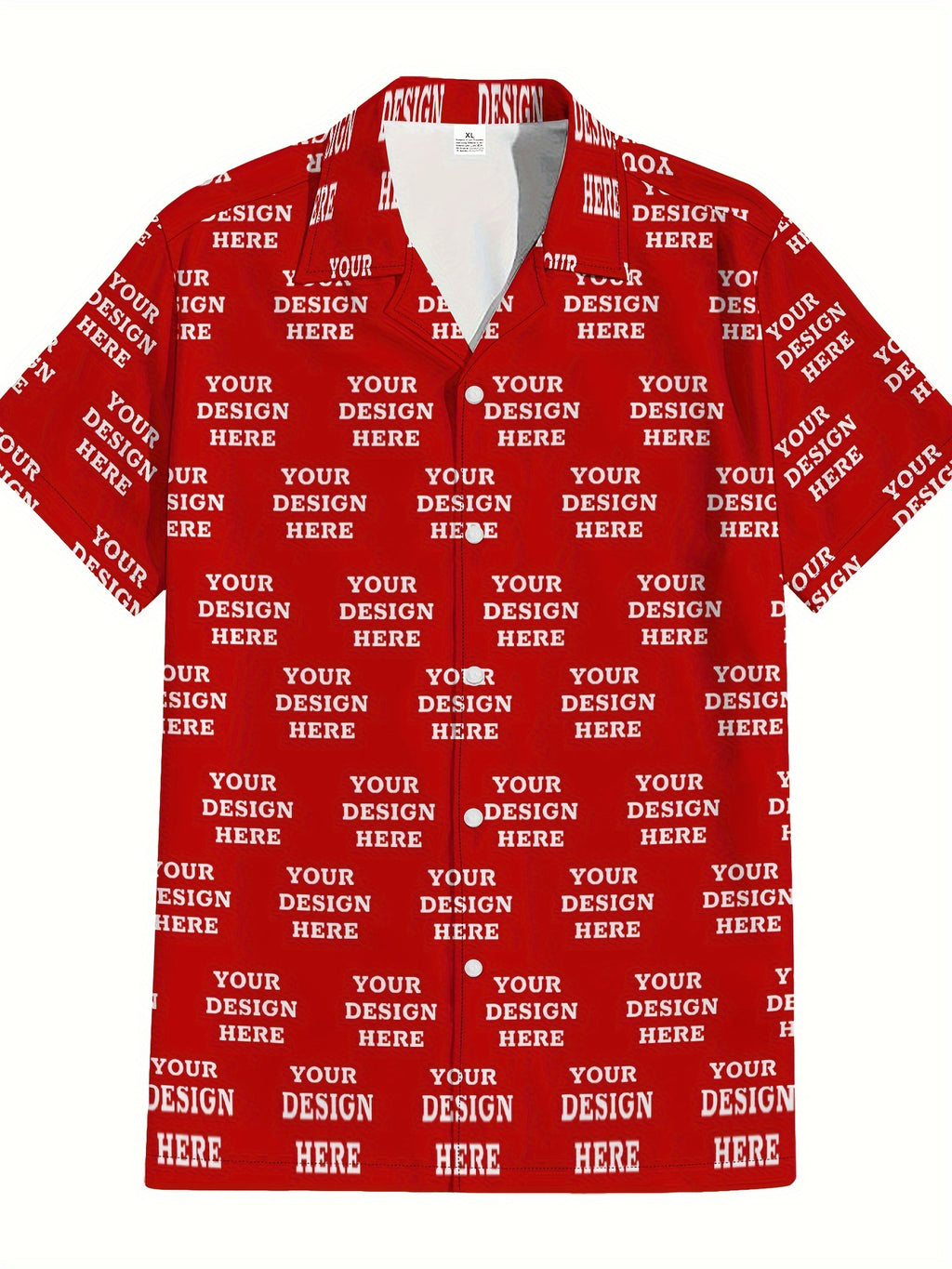 Jiao Jia+ Custom Product - Custom CUSTOM Summer Personalized Cartoon Print Ocean Animal Casual Shirt