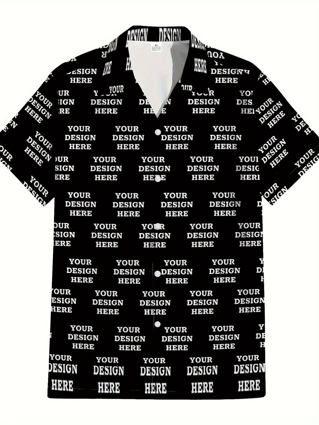 Jiao Jia+ Custom Product - Custom CUSTOM Summer Personalized Cartoon Print Ocean Animal Casual Shirt