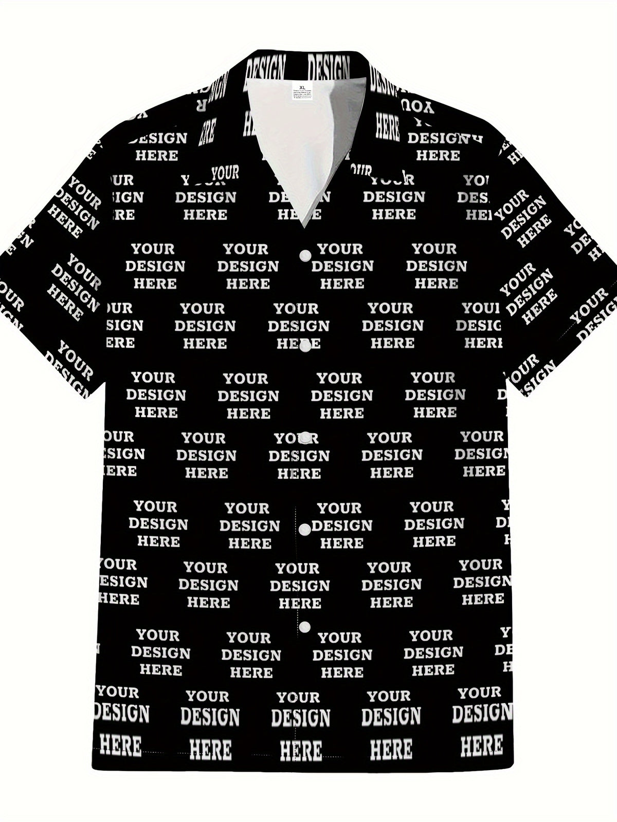 Jiao Jia+ Custom Product - Custom CUSTOM Summer Personalized Cartoon Print Ocean Animal Casual Shirt