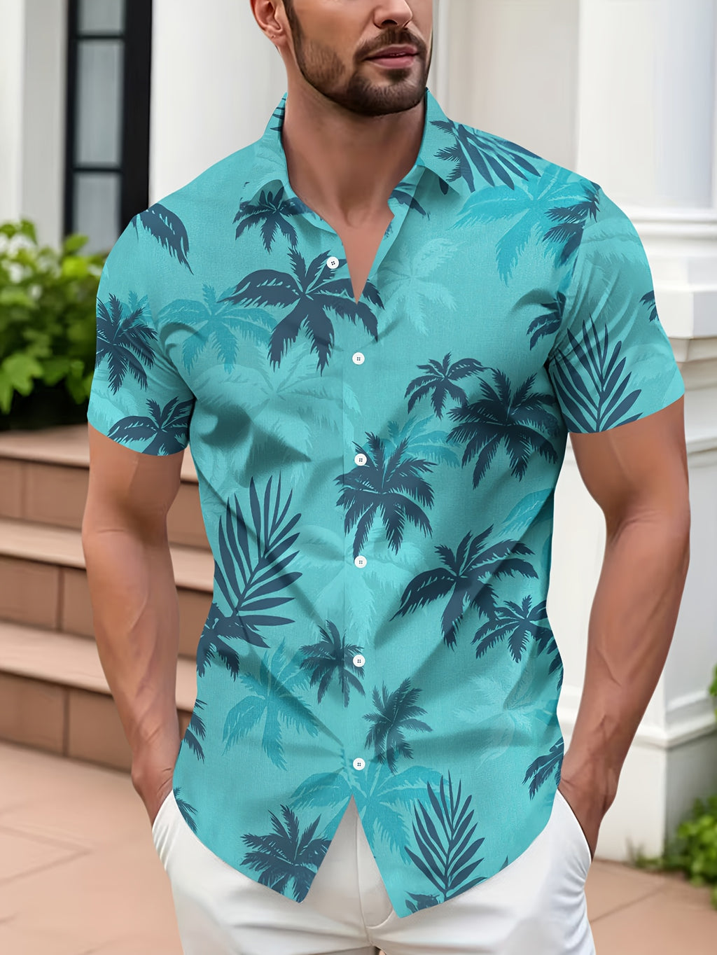 New Men'S Short Sleeve Shirt, Suitable for Daily Commute, Casual Outings, Dates, Friend Gatherings, And Shopping, Easily Mastering All Scenarios for Summer Dressing