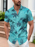 New Men'S Short Sleeve Shirt, Suitable for Daily Commute, Casual Outings, Dates, Friend Gatherings, And Shopping, Easily Mastering All Scenarios for Summer Dressing